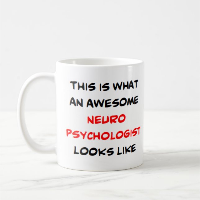 Neuropsychologin, phantastische Kaffeezucht Tasse (Links)