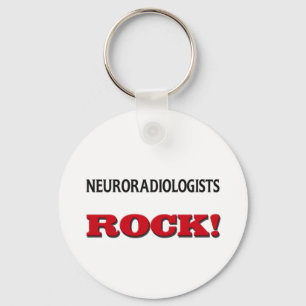 Neuroradiologe-Felsen Schlüsselanhänger