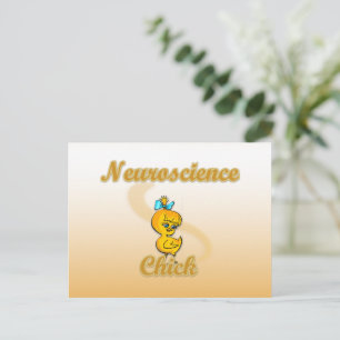 Neuroscience Chick Postkarte