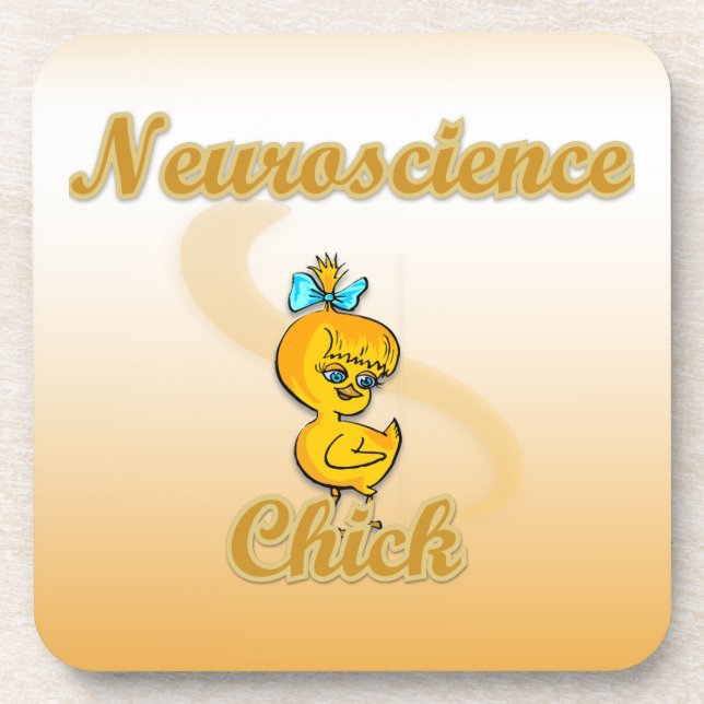 Neuroscience Chick Untersetzer (Vorderseite)