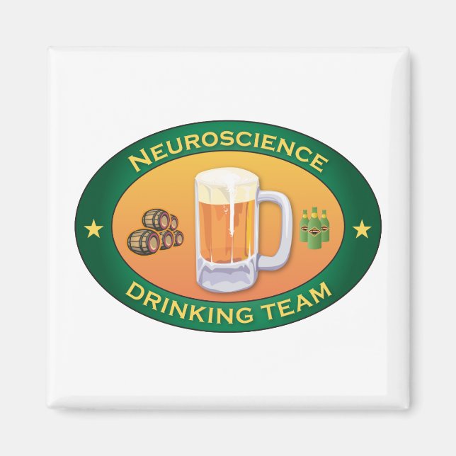 Neuroscience Drink Team Magnet (Vorne)
