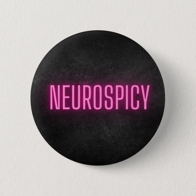 Neurospicaler Neon Button (Vorderseite)