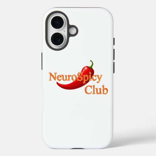 Neurospicy Handyhülle iPhone 16 Hülle (Rückseite)