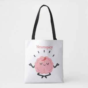 Neurospicy Lustiger Gehirn Hot Pepper Cute Mädchen Tasche