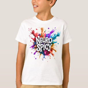 NEUROSPICY Neurodiversität Autismus ADHS Dyslexie T-Shirt