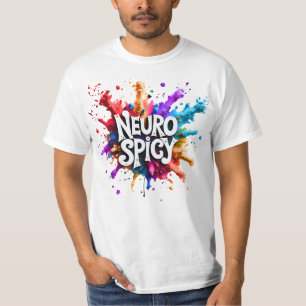 NEUROSPICY Neurodiversität Autismus ADHS Legasthen T-Shirt