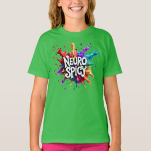 NEUROSPICY Neurodiversität Autismus ADHS Legasthen T-Shirt