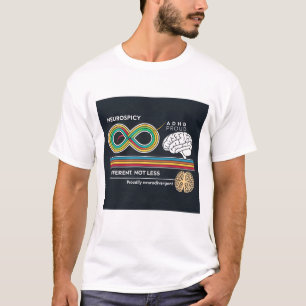 "Neurospicy Pride - Erwachsene Autismus & ADHS Bew T-Shirt