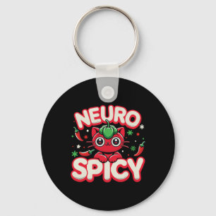 Neurospicy-Shirt - Neurodivergent Adhd Asd Autismu Schlüsselanhänger