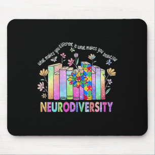 Neurovielfalt Anderes ist wunderschönes Wissen um Mousepad