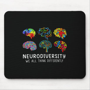 Neurovielfalt - Bewusstsein für Autismus und Embra Mousepad