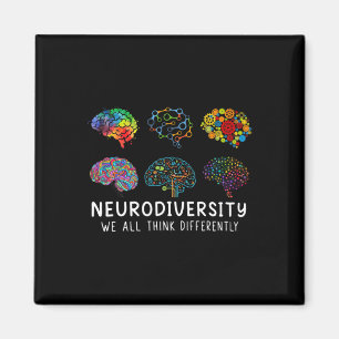 Neurovielfalt, die wir alle anders denken, Gehirn Magnet