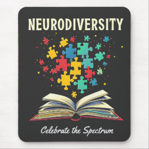 Neurovielfalt feiert die Autismus des Spektrums Mousepad