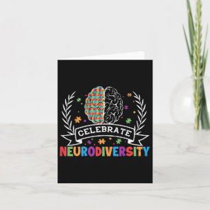 Neurovielfalt Funny Dyslexia Awareness Graphic Karte