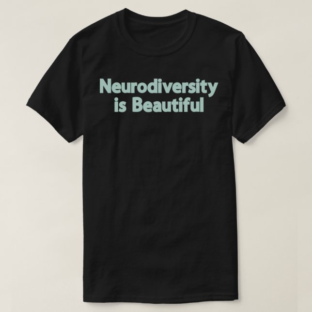 Neurovielfalt ist schön8 T-Shirt (Design vorne)