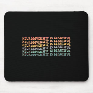 Neurovielfalt ist schön - Bewusstsein für Autismus Mousepad