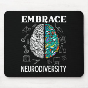 Neurovielfalt und Bewusstseinsbildung Psychische G Mousepad