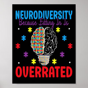 Neurovielfalt wegen Anhaftung an überbewerteten Au Poster