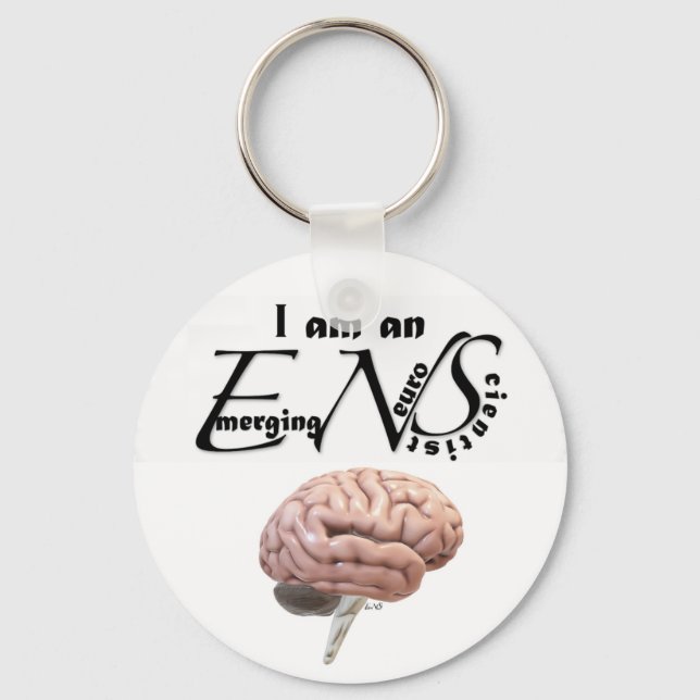 Neurowissenschaftler-Schlüsselanhänger Schlüsselanhänger (Vorderseite)