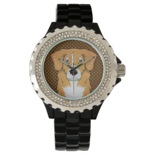 Neuschottland-Enten-läutender Retriever (Toller) Armbanduhr