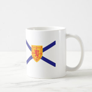 NEUSCHOTTLAND-Flagge Kaffeetasse