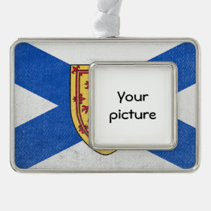 Neuschottland Rahmen-Ornament Silber
