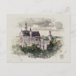 Neuschwanstein Briefkaart Postkarte