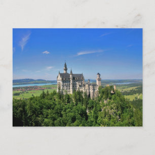 Neuschwanstein-Burg-Postkarte Postkarte