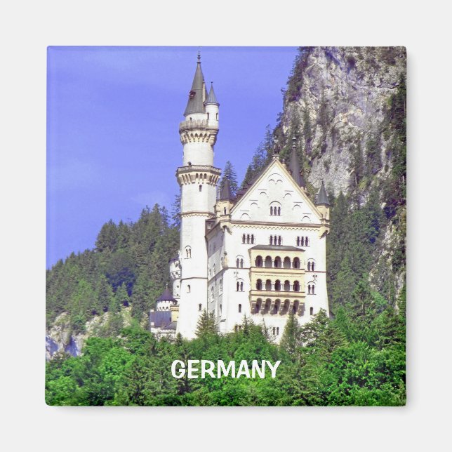 NEUSCHWANSTEIN CASTLE, DEUTSCHLAND MAGNET (Vorne)