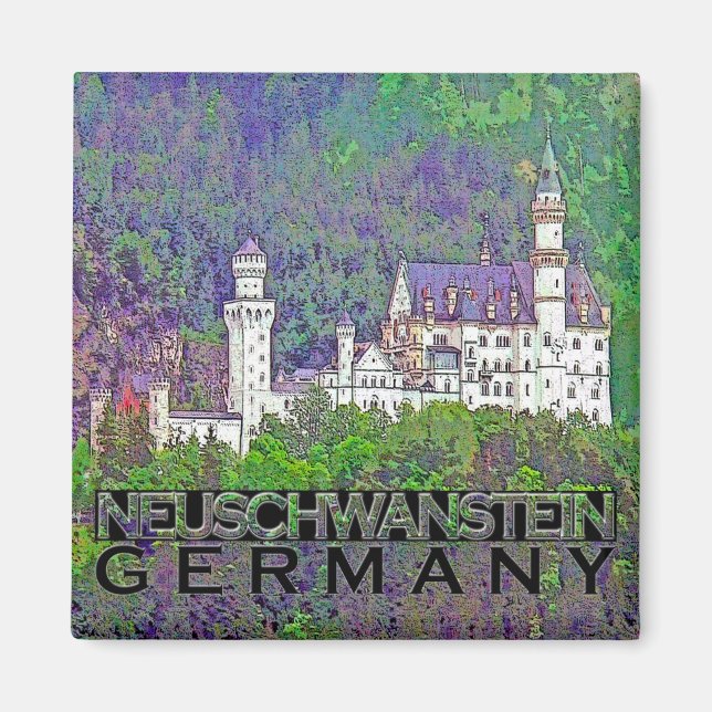 Neuschwanstein Magnet (Vorne)