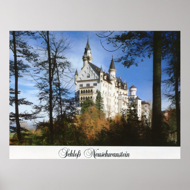 Neuschwanstein Poster (Vorne)