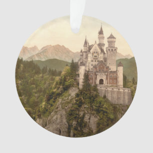 Neuschwanstein-Schloss, Bayern, Deutschland Ornament