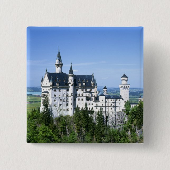 Neuschwanstein-Schloss Button (Vorderseite)