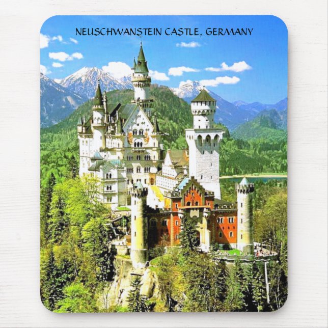 NEUSCHWANSTEIN-SCHLOSS, DEUTSCHLAND MOUSEPAD (Vorne)