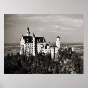 NEUSCHWANSTEIN-Schloss Deutschland Poster