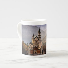 Neuschwanstein-Schloss Deutschland Prozellantasse