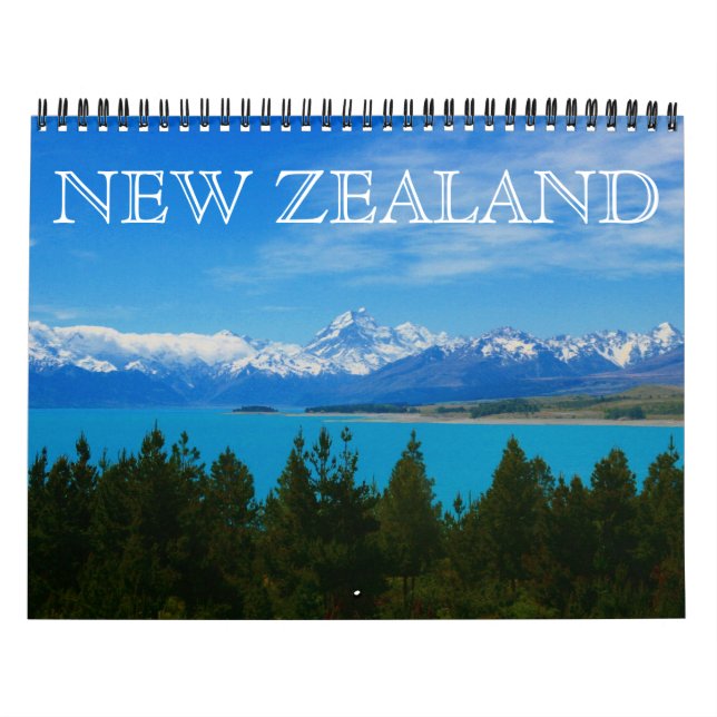 Neuseeland 2025 kalender (Titelbild)
