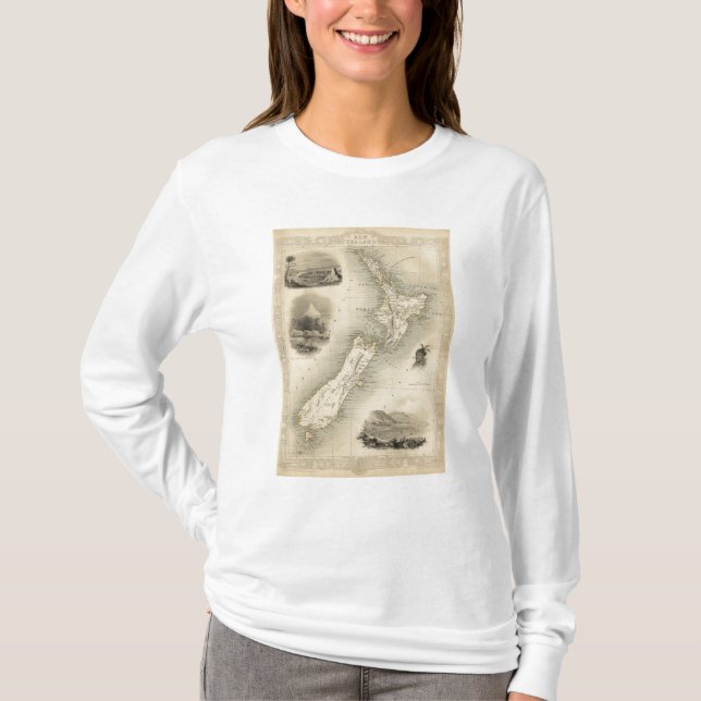 Neuseeland 2 T-Shirt (Vorderseite)