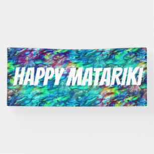 Neuseeland Abalone Paua Muschel Muster 1 Banner