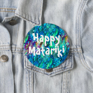 Neuseeland Abalone Paua Muschel Muster 1 Schaltflä Button