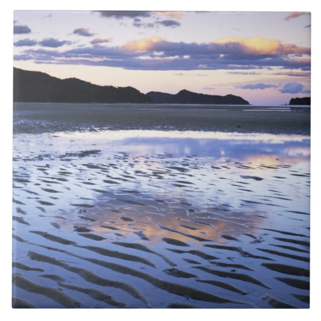 Neuseeland, Abel Tasman National Park, Küste Fliese (Vorderseite)