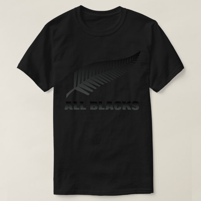 Neuseeland Alle Schwarzen T-Shirt (Design vorne)