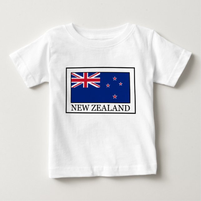Neuseeland Baby T-shirt (Vorderseite)