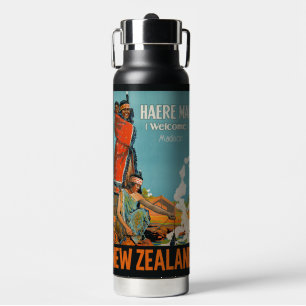 Neuseeland benutzerdefinierter Name Trinkflasche