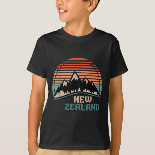 Neuseeland Bergwandern Geschenk Neuseeland T-Shirt