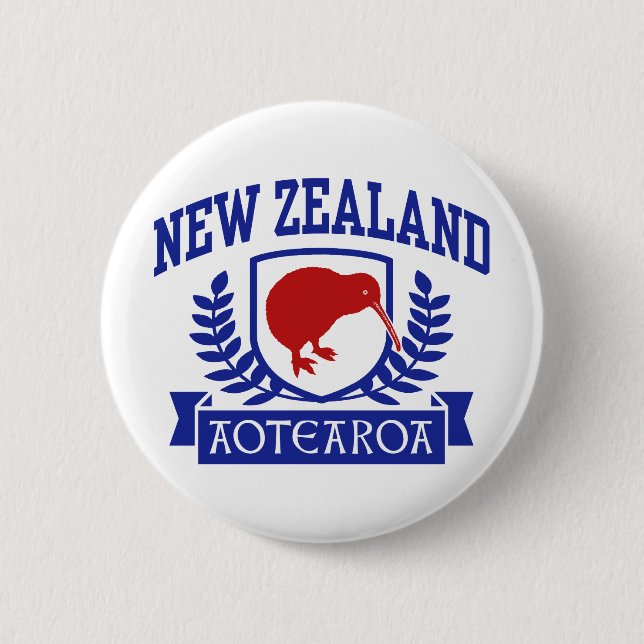 Neuseeland Button (Vorderseite)