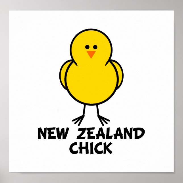 Neuseeland Chick Poster (Vorne)