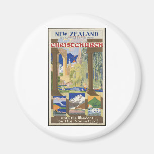 Neuseeland Christchurch Magnet