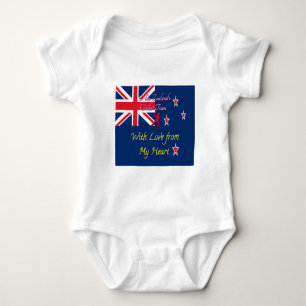 Neuseeland Cricket-Team: Liebe aus meinem Herzen K Baby Strampler