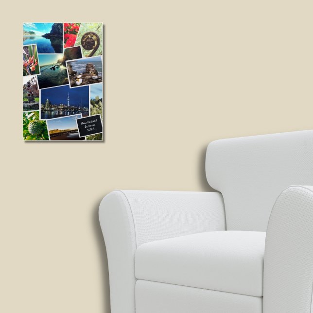 Neuseeland Custom Foto Collage Poster (New Zealand Custom Photo Collage Poster)